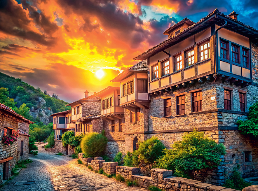 Taş Evler / Gün Batımı
